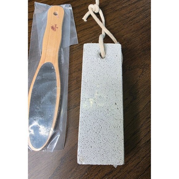 Urban Spa Wooden Foot File for Calluses, Pedicures, Heels and Toes Bundle - Picture 4 of 9